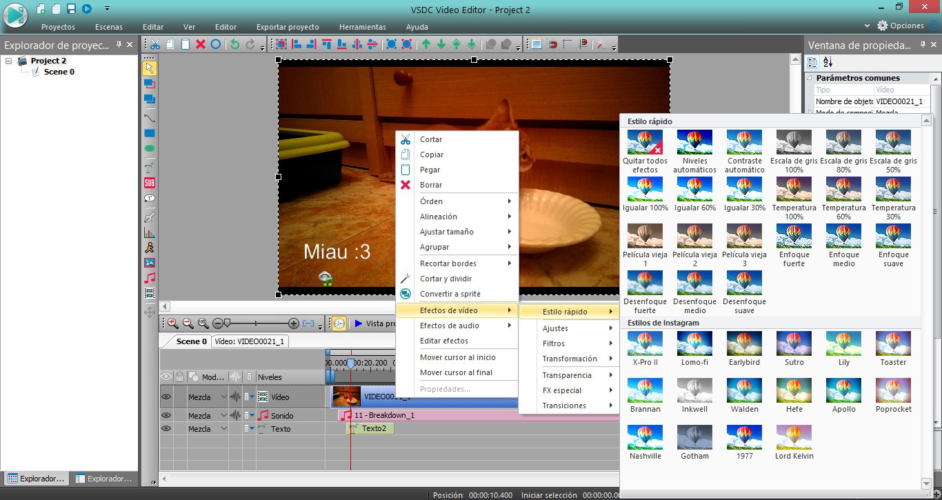 Vsdc video editing software, free download
